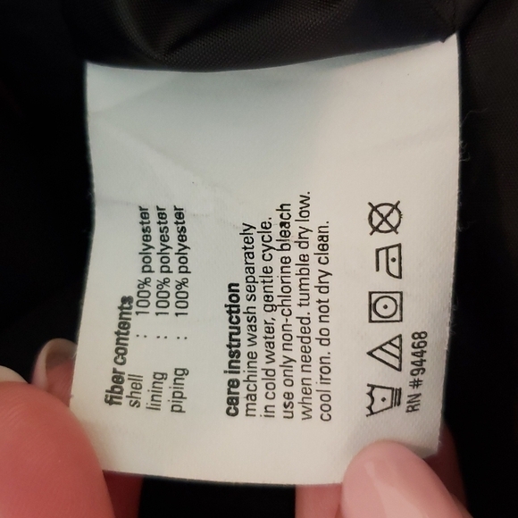 Esprit Button-Up Belted Trench Coat Dark Gray - Size XL - Picture 9 of 11